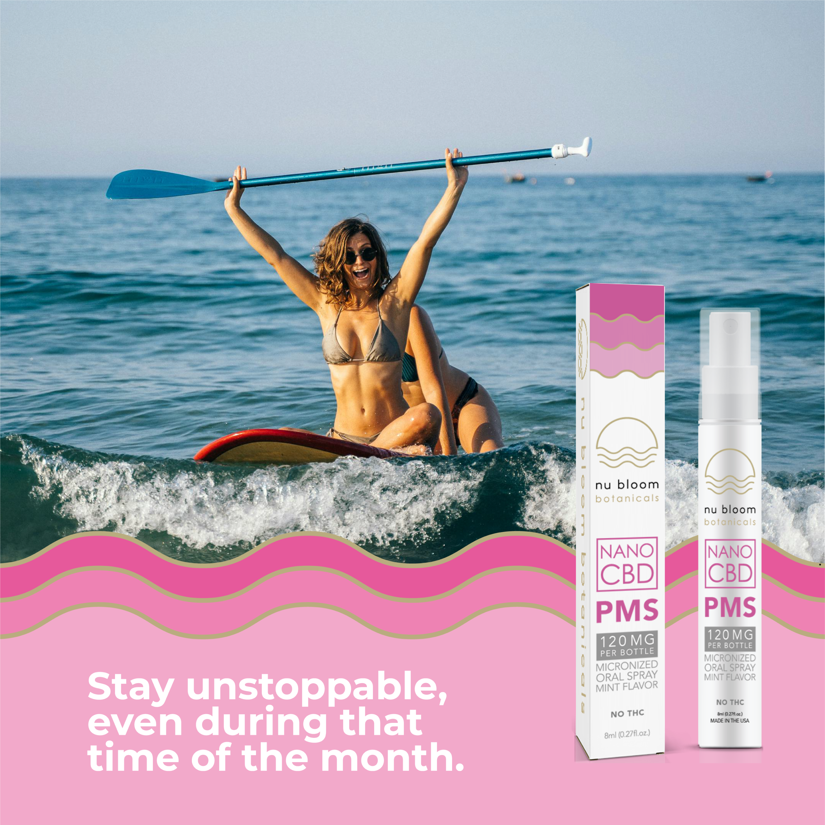 PMS CBD Oral Spray – Fast-Acting Natural Relief for Cramps, Mood and Bloating