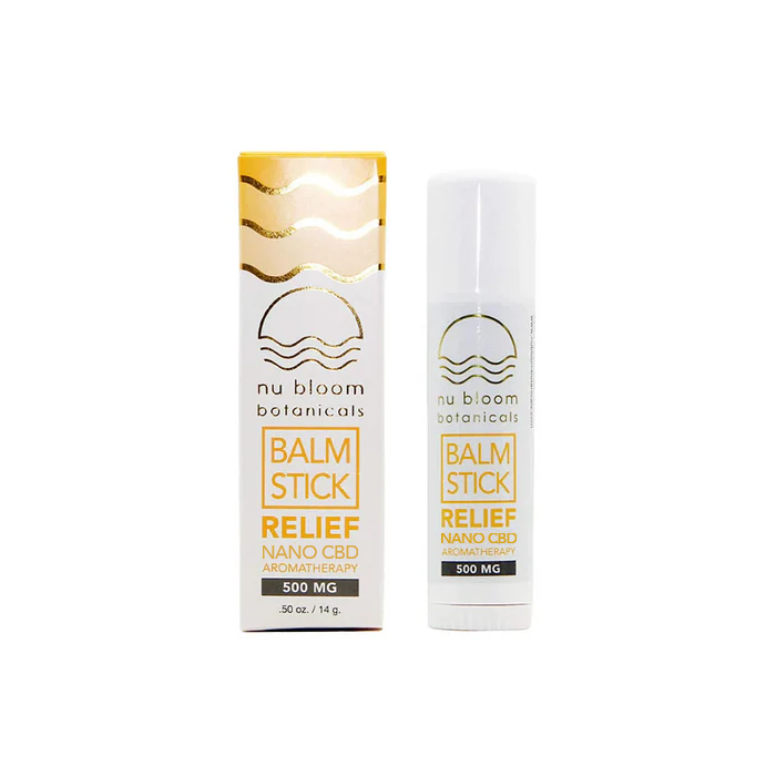 Relief Balm Stick – 500mg Broad-Spectrum CBD for Natural Pain Support