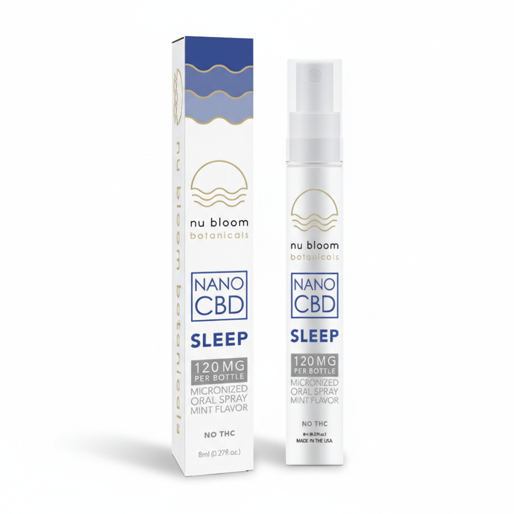 Sleep CBD Oral Spray - Fast-Acting with Melatonin and Valerian Root