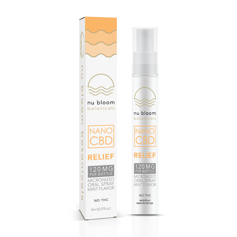 Relief CBD Oral Spray – Fast-Acting Pain and Muscle Recovery