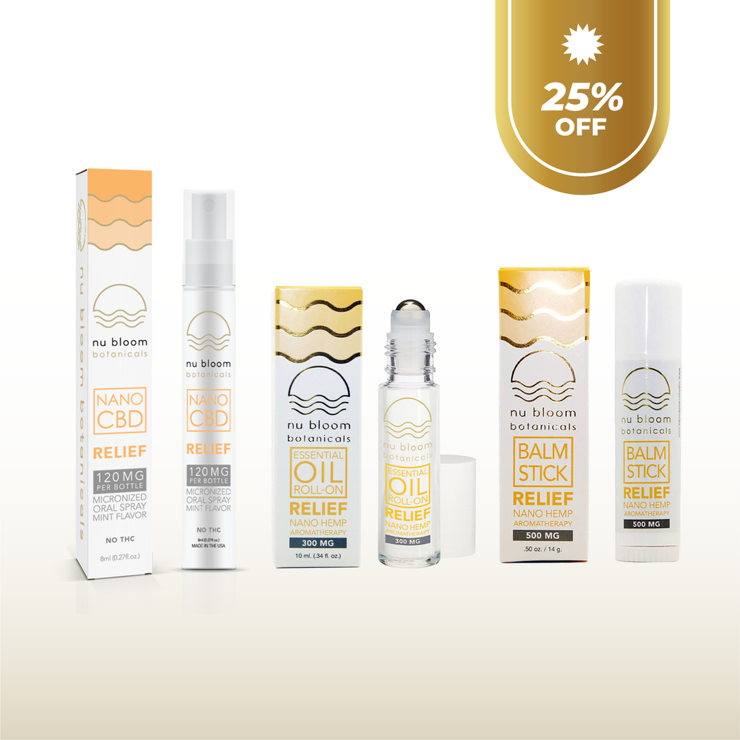 Relief 3-Pack Package