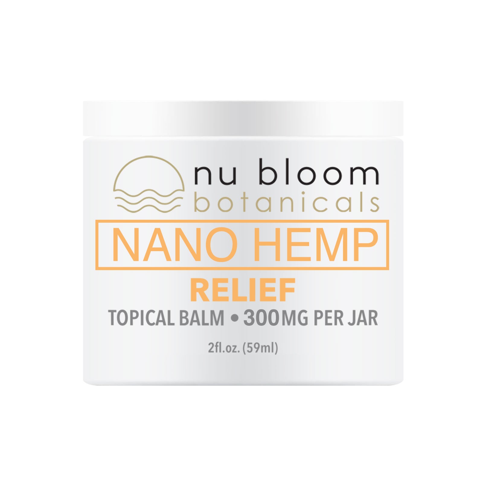 Relief Balm 300mg 2oz – Nu Bloom Botanicals